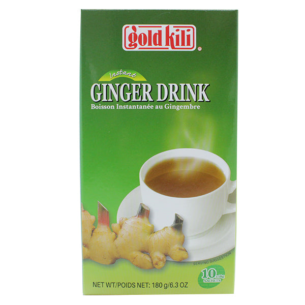 Gold kili Instant Ginger Drink Sachet 180g @SaveCo Online Ltd