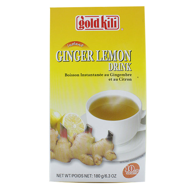 Gold kili Instant Ginger Lemon Drink Sachet 180g @SaveCo Online Ltd