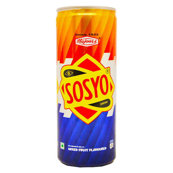 Hajoori Sosyo Mixed Fruit Can 250ml @SaveCo Online Ltd