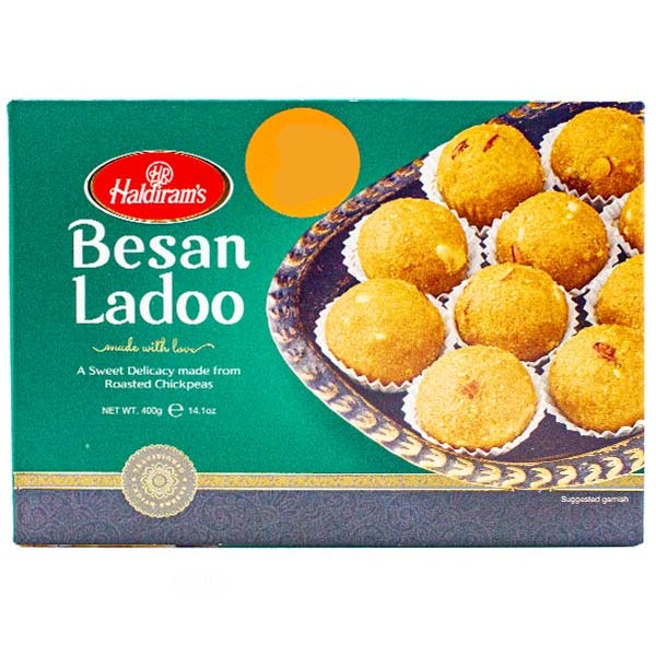 Haldiram's Besan Ladoo 400g @SaveCo Online Ltd