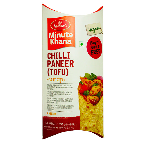  Haldiram's Chilli Paneer Tofu Wrap 156g @SaveCo Online Ltd