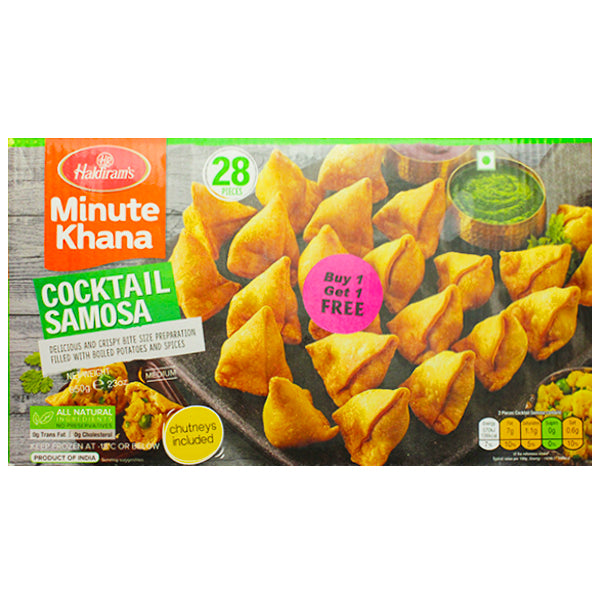 Haldiram's Cocktail Samosa 650g @ SaveCo Online Ltd