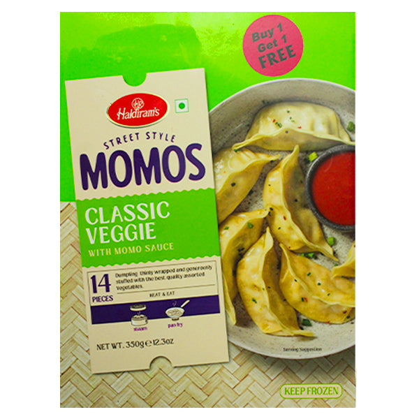 Haldiram's Momos Classic Veggie 350g @SaveCo Online Ltd