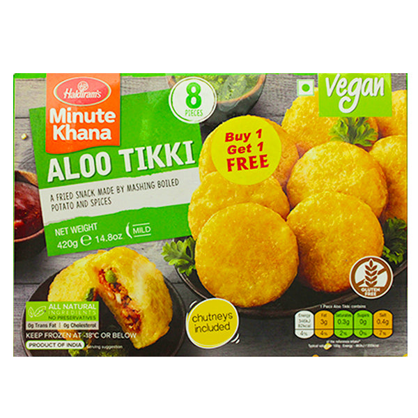 Haldiram's Aloo Tikki (420g) @ SaveCo Online Ltd