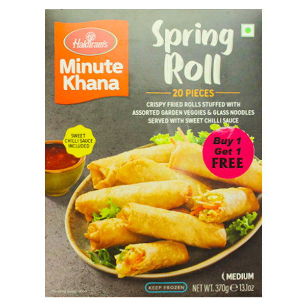 Haldiram's 20s Veg Spring Rolls 370g @SaveCo Online Ltd
