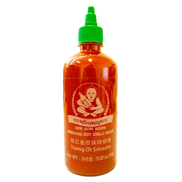 Healthy Boy Brand Sriracha Hot Chilli Sauce 540ml @SaveCo Online Ltd