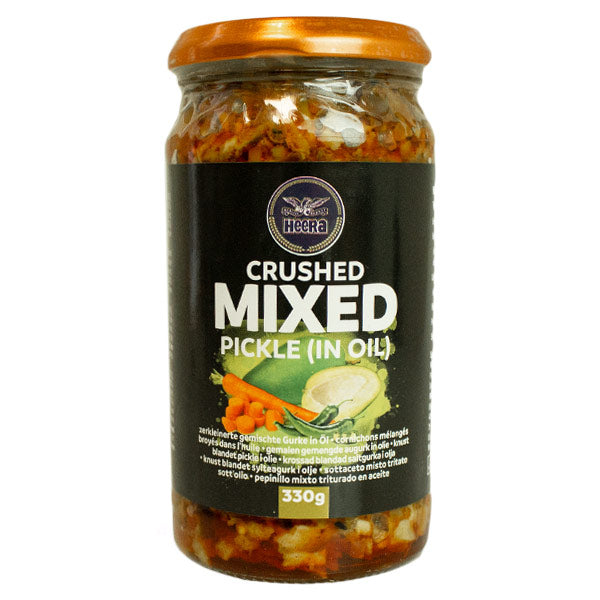 Heera Crushed Mixed Pickle (In Oil) 330g @SaveCo Online Ltd
