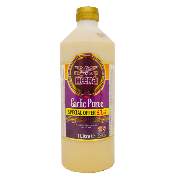 Heera Garlic Puree 1L @SaveCo Online Ltd