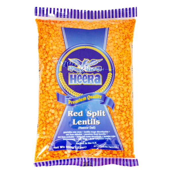 Heera Red Split Lentils 500g @SaveCo Online Ltd