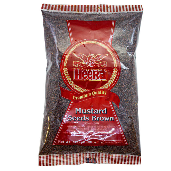 Heera Mustard Seeds Brown 400g @SaveCo Online Ltd
