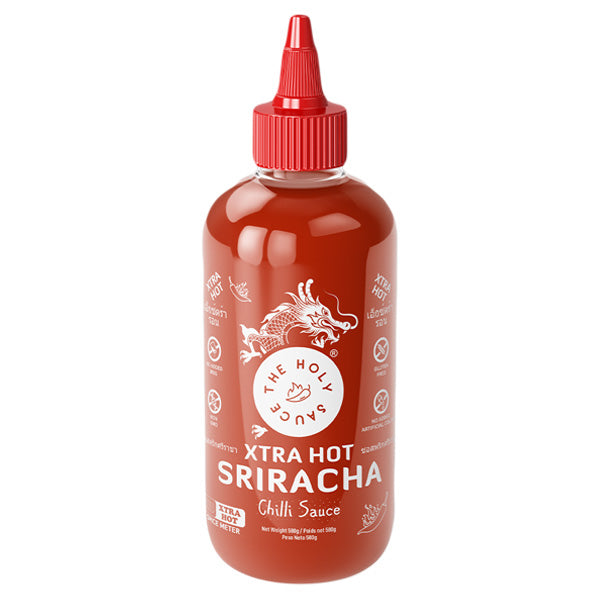 The Holy Sauce Xtra Hot Sriracha Chilli Sauce 580g @SaveCo Online Ltd
