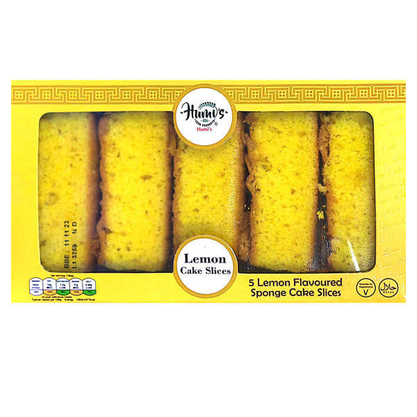 Humis Lemon Cake Slices 100g @SaveCo Online Ltd