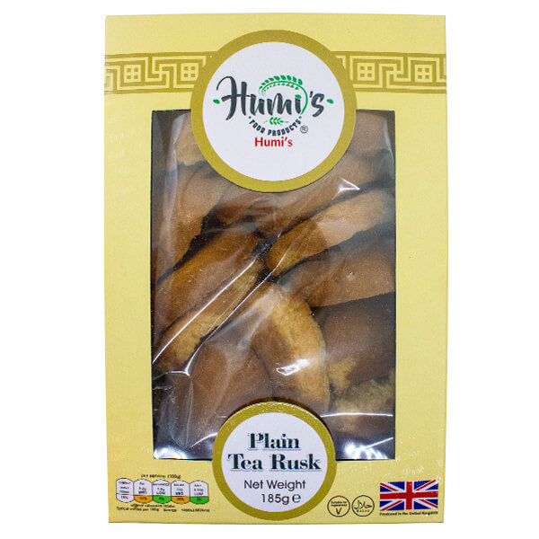 Humis Plain Tea Rusk 185g @SavaeCo Online Ltd