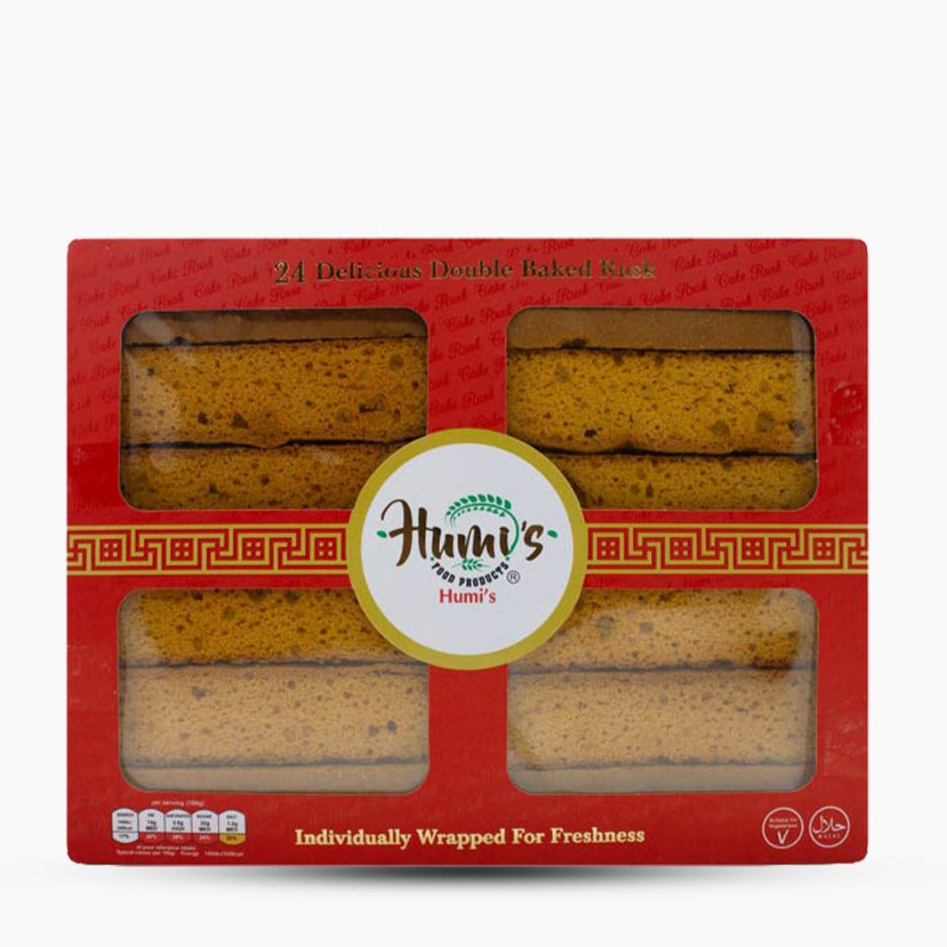 Humis 24 Double Baked Cake Rusk MULTI-BUY OFFER 2 for £7