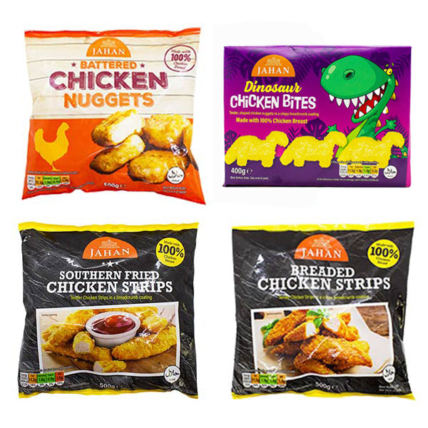 Jahan Frozen Range Mix&Match OFFER 6 For £11 @SaveCo Online Ltd