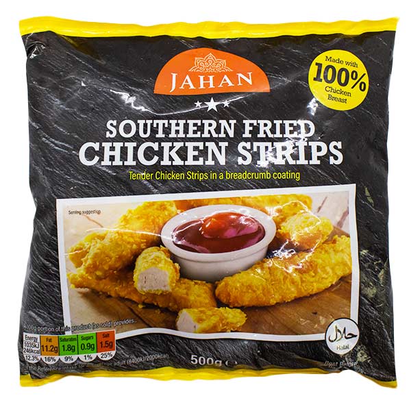Jahan Southern Fried Chicken Strips 500g @ SaveCo Online Ltd