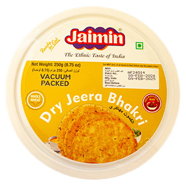 Jaimin Dry Jeera Bhakri 250g @SaveCo Online Ltd