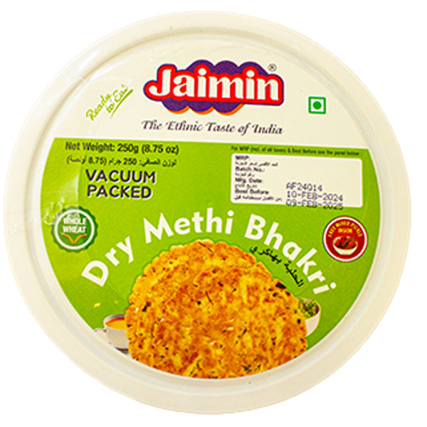 Jaimin Dry Methi Bhakri 250g @SaveCo Online Ltd