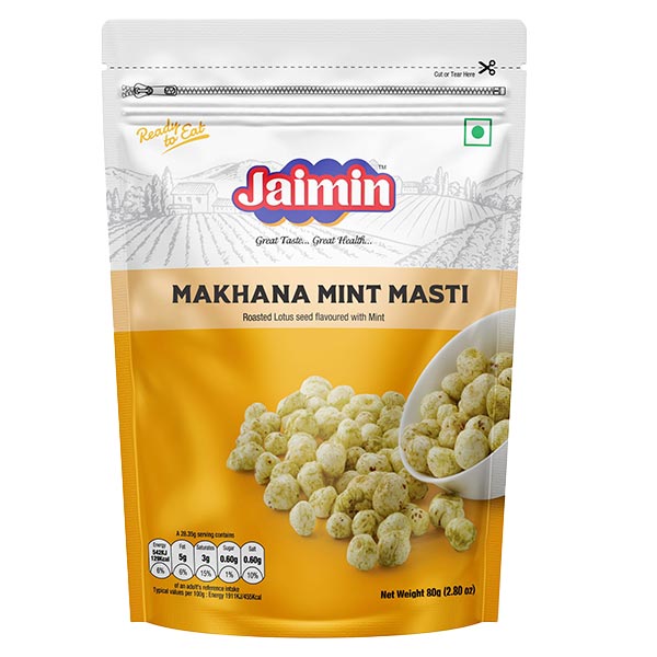 Jaimin Makhana Mint Masti 80g @SaveCo Online Ltd