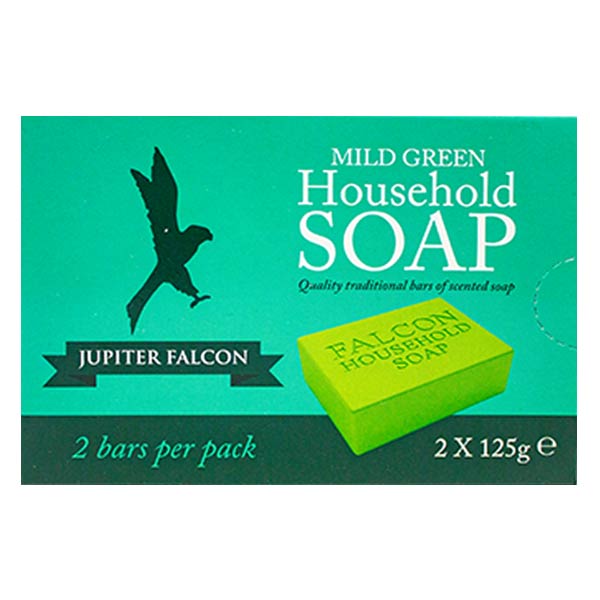 Mild Green Household Soap 2 x 125g  @SaveCo Online Ltd