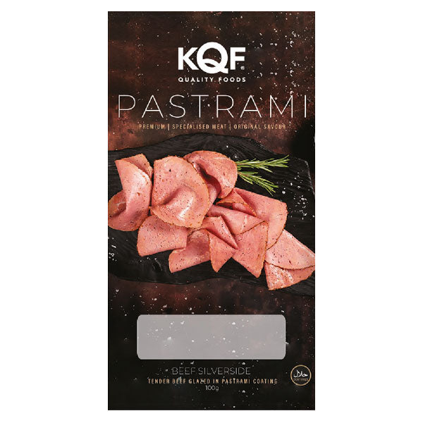 KQF Beef Pastrami Slices 100g @SaveCo Online Ltd