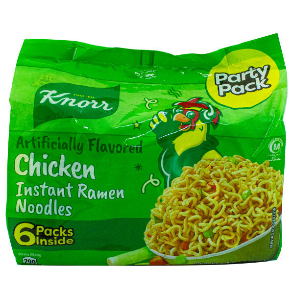 Knorr Chicken Instanat Ramen Noodles 6pk @SaveCo Online Ltd
