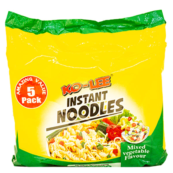 Ko-Lee Mixed Vegetable Flavour Noodles 5pk @SaveCo Online Ltd