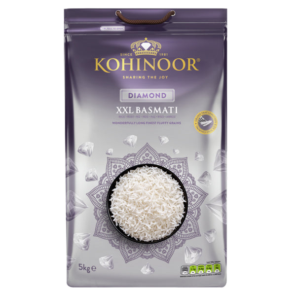 Kohinoor Diamond Xxl Basmati Rice 5kg @SaveCo Online Ltd