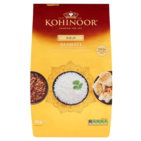 Kohinoor Gold Basmati Rice 5kg @SaveCo Online Ltd