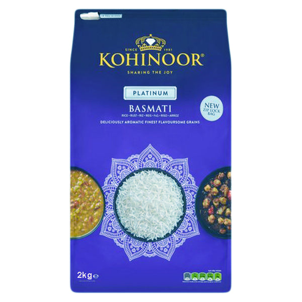Kohinoor Platinum Basmati Rice 2kg @SaveCo Online Ltd