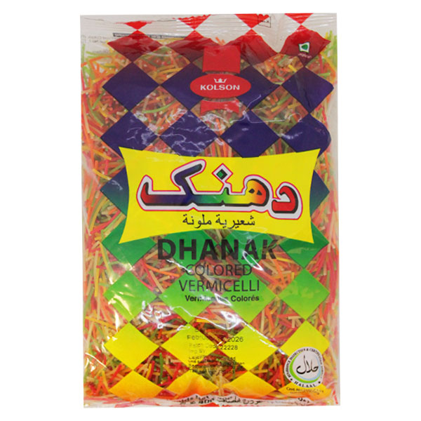 Kolson Dhanak Coloured Vermicelli 400g @SaveCo Online Ltd