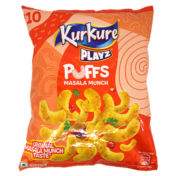 Kurkure Playz Puffs Masala Munch 28g @SaveCo Online Ltd