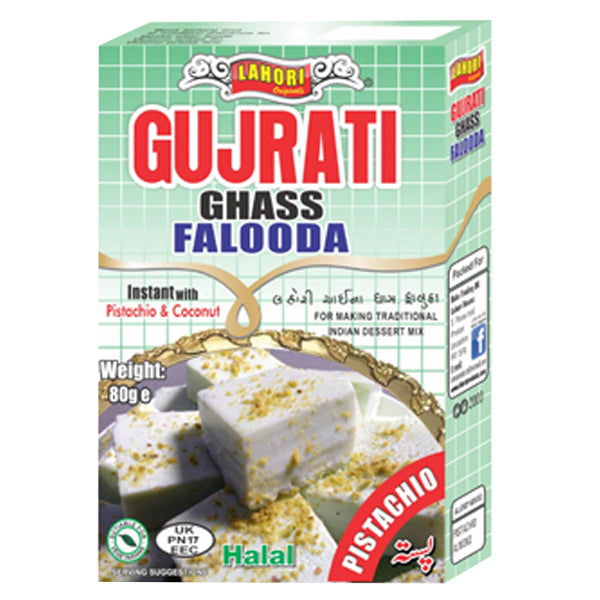 Lahori Gujrati Ghass Falooda Pistachio 80g @SaveCo Online Ltd