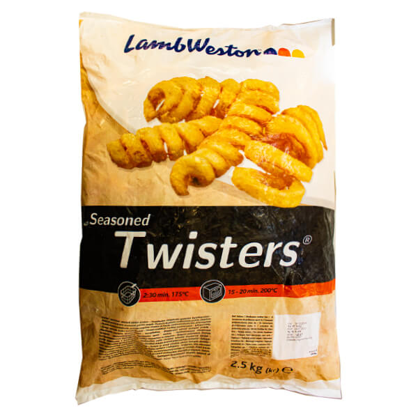 Lamb Weston Spicy Twisters 2.5kg @SaveCo Online Ltd
