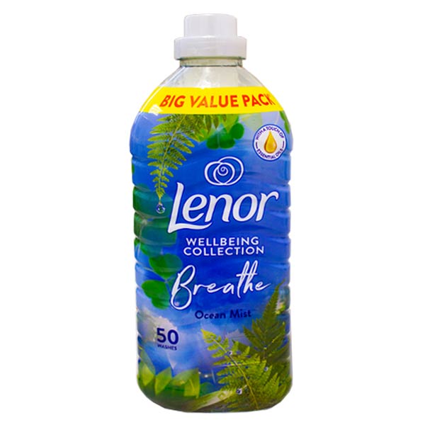 Lenor Fabric Conditioner Ocean Mist 50 Washes 1.65L  @SaveCo Online Ltd