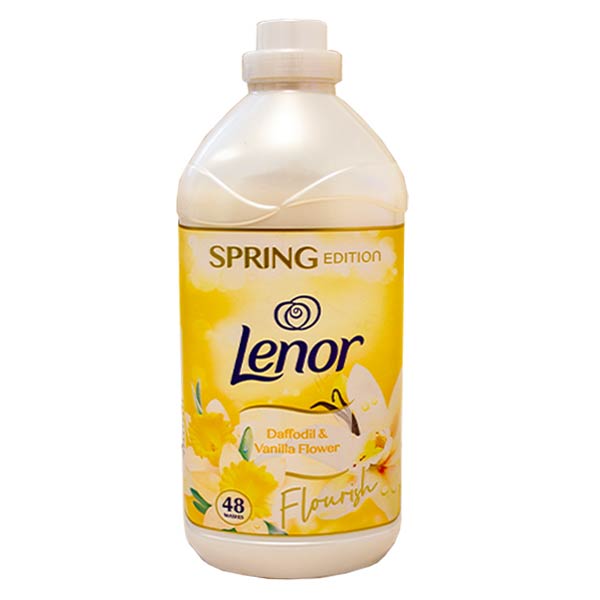 Lenor Fabric Conditioner Daffodil and Vanilla Flower 48 Washes 1.68L @SaveCo Online Ltd