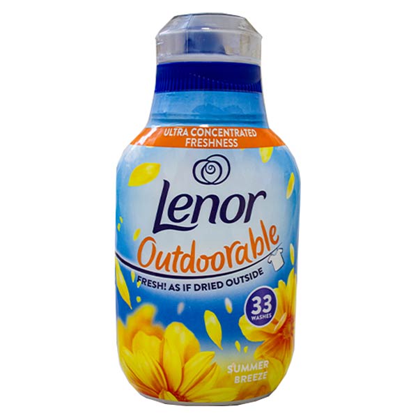 Lenor Outdoorable Fabric Conditioner Summer Breeze 33 Washes - 462 ml     @SaveCo Online Ltd