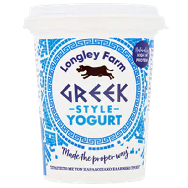 Longley Farm Greek Style Yogurt 450g @SaveCo Online Ltd