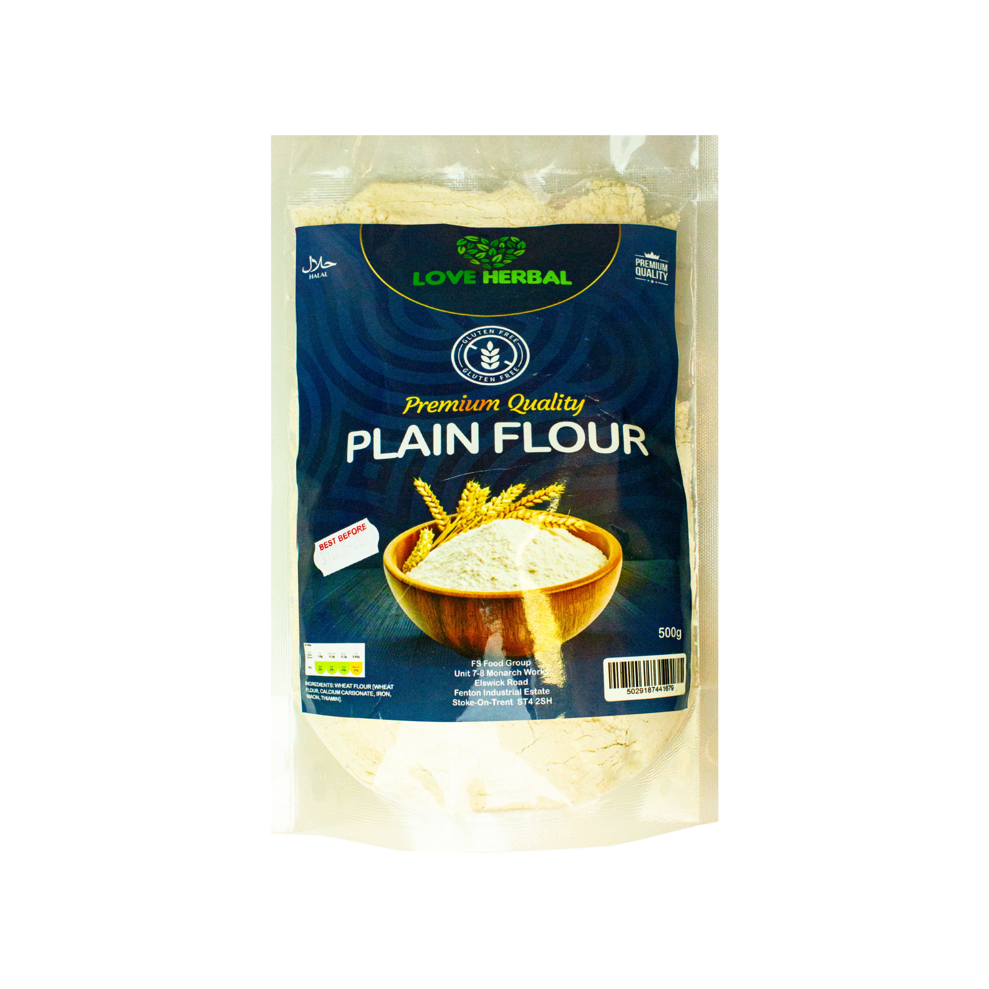 Love Herbal Plain Flour 500g 
@SaveCo Online Ltd