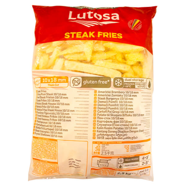 Lutosa Steak Fries 2.5kg @SaveCo Online Ltd