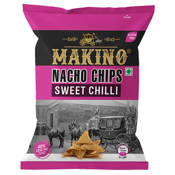 Makino Nacho Sweet Chilli Chips 60g @SaveCo Online Ltd
