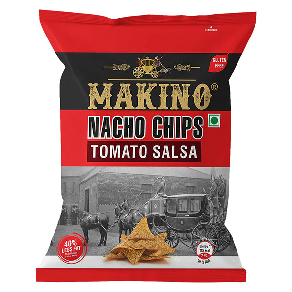 Makino Nacho Tomato Salsa Chips 60g @SaveCo Online Ltd