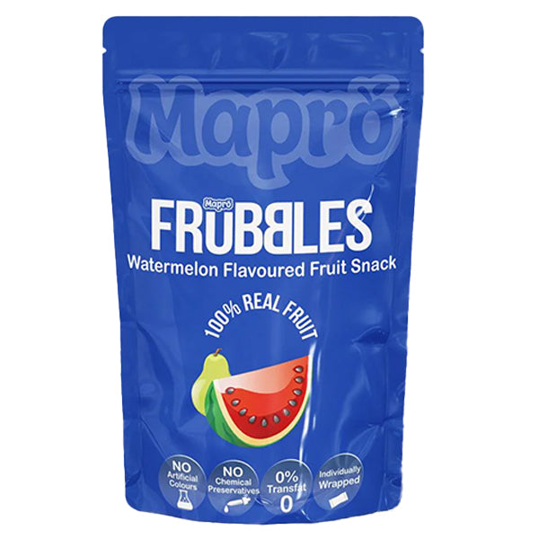 Mapro Frubbles Watermelon Fruit Snack 180g @SaveCo Online Ltd