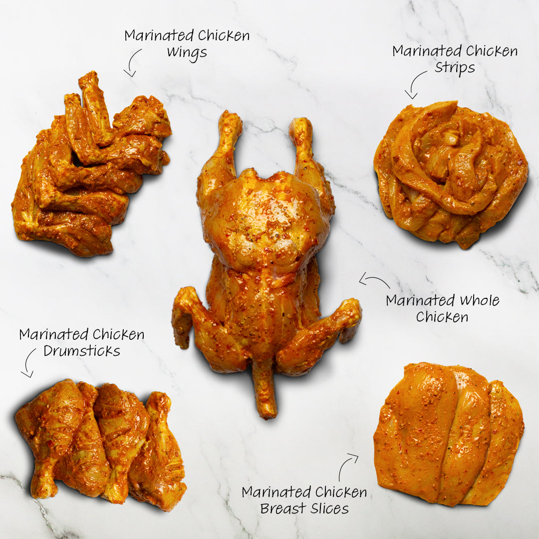 Halal Marinated Chicken Meat Box @ SaveCo Online Ltd