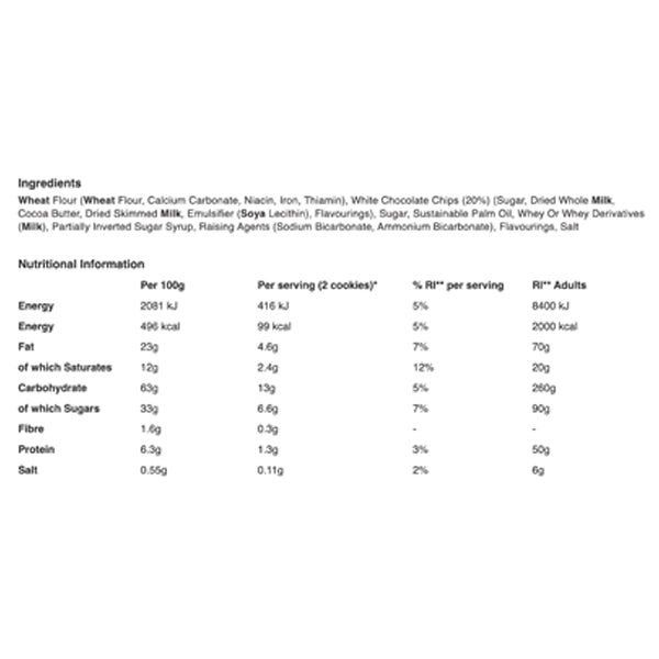 Maryland White Choc Chip Cookies 200g @SaveCo Online Ltd
