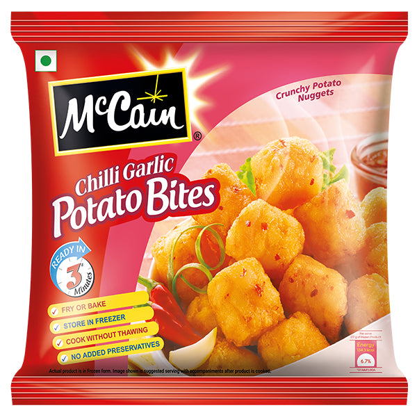 Mccain Chilli Garlic Potato Bites 420g @SaveCo Online Ltd