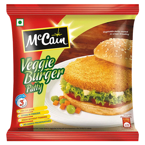 McCain Veggie Burger Patty 360g @SaveCo Online Ltd