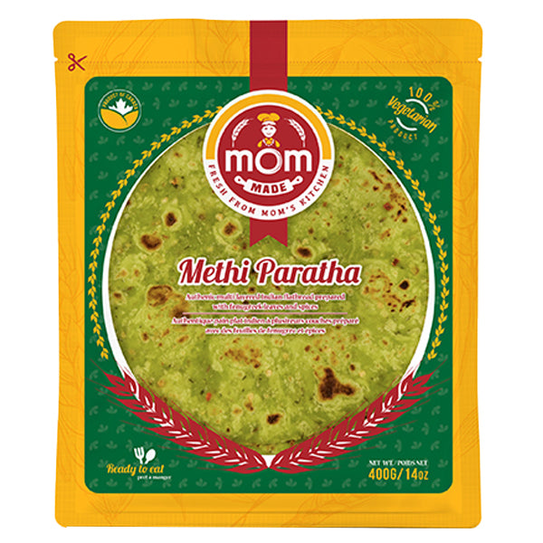 Mom Made Methi Paratha 4pk @SaveCo Online Ltd