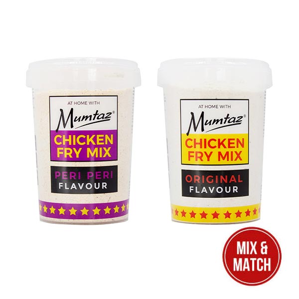 Mumtaz Chicken Fry Mix Peri Peri/Original Mix&Match OFFER 2 For £5 @SaveCo Online Ltd