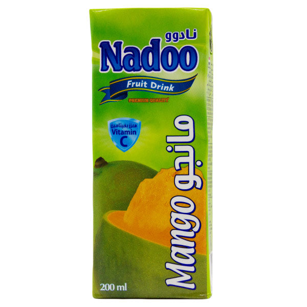 Nadoo Mango Fruit Drink 200ml MULTI-BUY OFFER 3 FOR £1